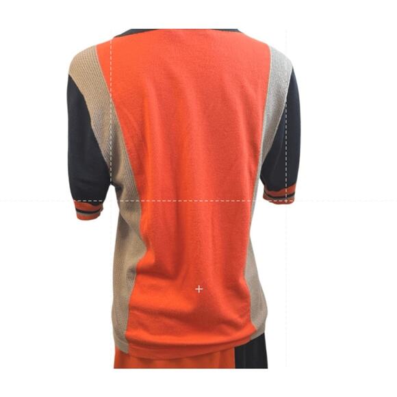 Carlisle Sweater Tan Orange - Picture 3 of 6